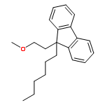 9H-FLUORENE, 9-HEXYL-9-(2-METHOXYETHYL)-