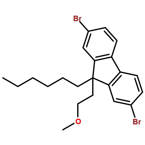 9H-Fluorene, 2,7-dibromo-9-hexyl-9-(2-methoxyethyl)-