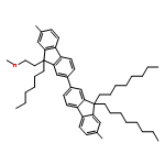 Poly[9-hexyl-9-(2-methoxyethyl)-9',9'-dioctyl[2,2'-bi-9H-fluorene]-7,7'-diyl
]