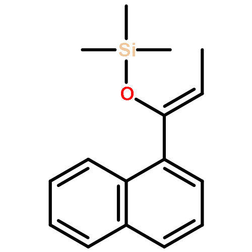 SILANE, TRIMETHYL[[(1Z)-1-(1-NAPHTHALENYL)-1-PROPENYL]OXY]-