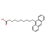 Octanoic acid, 8-(9-anthracenylmethoxy)-