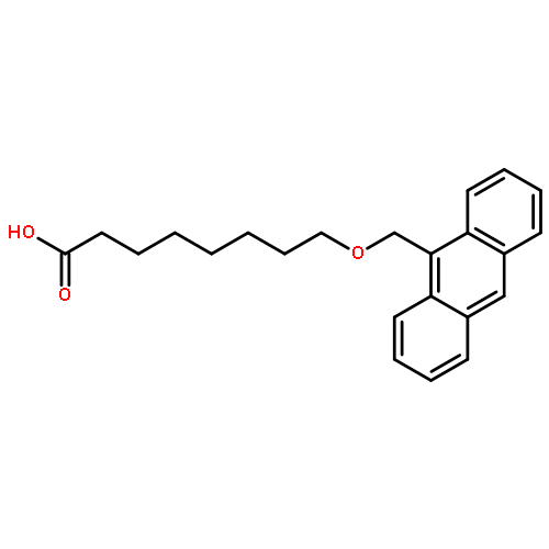 Octanoic acid, 8-(9-anthracenylmethoxy)-