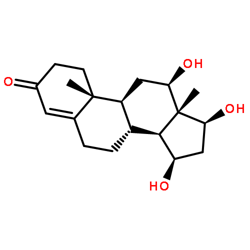 Androst-4-en-3-one, 12,15,17-trihydroxy-, (12b,15b,17b)-