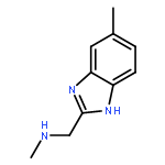 N-Methyl-1-(5-methyl-1H-benzo[d]imidazol-2-yl)methanamine