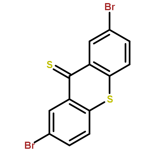 9H-Thioxanthene-9-thione, 2,7-dibromo-