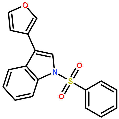 1H-Indole, 3-(3-furanyl)-1-(phenylsulfonyl)-