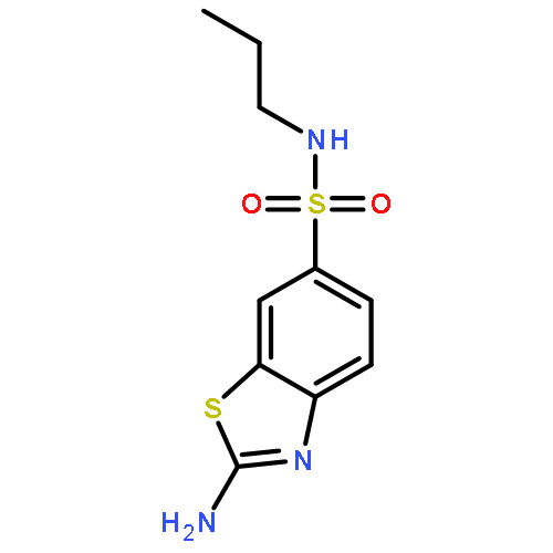 2-Amino-N-propyl-1,3-benzothiazole-6-sulfonamide