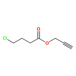 Butanoic acid, 4-chloro-, 2-propynyl ester