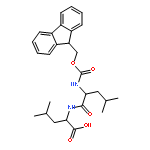 L-Leucine, N-[N-[(9H-fluoren-9-ylmethoxy)carbonyl]-L-leucyl]-