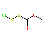 Disulfide, chloro methoxycarbonyl