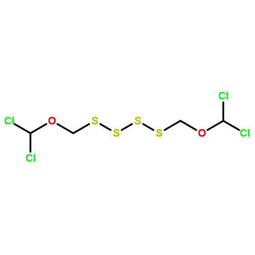 TETRASULFIDE, BIS(DICHLOROMETHOXYMETHYL)