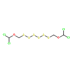 HEXASULFIDE, BIS(DICHLOROMETHOXYMETHYL)