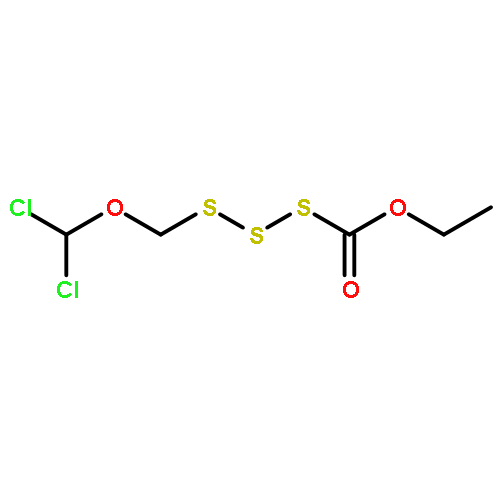 Trisulfide, dichloromethoxymethyl ethoxycarbonyl