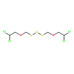 Trisulfide, bis(dichloroethoxymethyl)