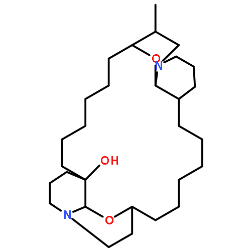 5H,17H-1,23:11,13-Diethano-2H,14H-[1,11]dioxacycloeicosino[2,3-b:12,13-b']dipyridin-4a(24aH)-ol,octadecahydro-28-methyl-, (4aS,11S,12aR,16aR,23S,24aR,28R)-