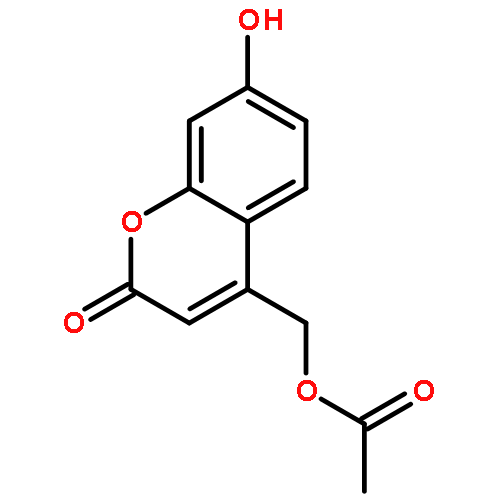 2H-1-Benzopyran-2-one, 4-[(acetyloxy)methyl]-7-hydroxy-