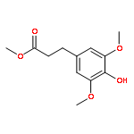 3-(3,5-dimethoxy-4-hydroxyphenyl)propionic acid methyl ester