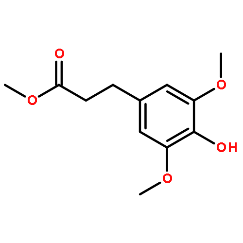 3-(3,5-dimethoxy-4-hydroxyphenyl)propionic acid methyl ester