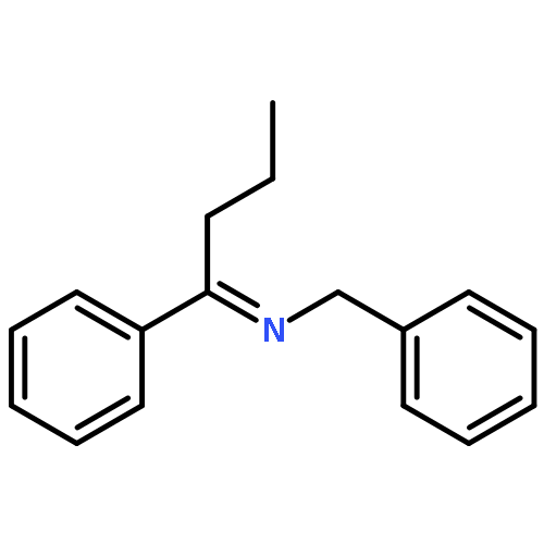 Benzenemethanamine, N-(1-phenylbutylidene)-