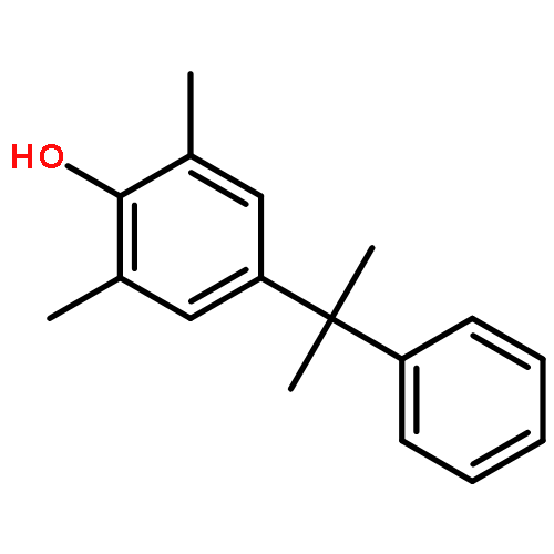 Phenol, 2,6-dimethyl-4-(1-methyl-1-phenylethyl)-