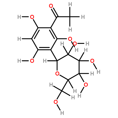 2,4,6-trihydroxyacetophenone 3-C-beta-D-glucopyranoside