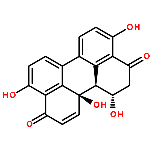 3,10-Perylenedione,1,2,12a,12b-tetrahydro-1,4,9,12a-tetrahydroxy-, (1S,12aR,12bS)-