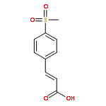 (2E)-3-[4-(Methylsulfonyl)phenyl]propenoic acid