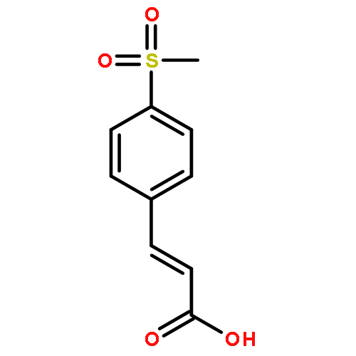 (2E)-3-[4-(Methylsulfonyl)phenyl]propenoic acid