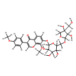 7-hydroxy-4',8-dimethoxyisoflavone 7-O-beta-D-apiofuranosyl-(1->6)-beta-D-glucopyranoside