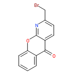 5H-[1]Benzopyrano[2,3-b]pyridin-5-one, 2-(bromomethyl)-