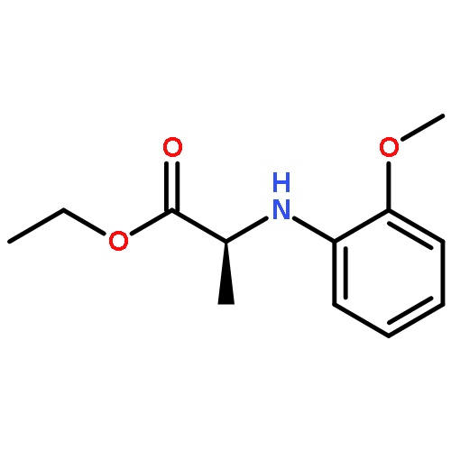 Alanine, N-(2-methoxyphenyl)-, ethyl ester