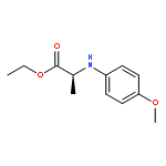 Alanine, N-(4-methoxyphenyl)-, ethyl ester