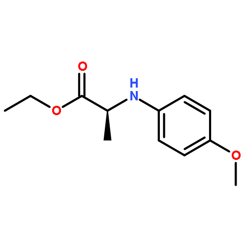 Alanine, N-(4-methoxyphenyl)-, ethyl ester