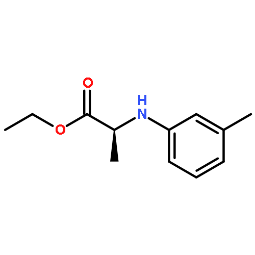 Alanine, N-(3-methylphenyl)-, ethyl ester