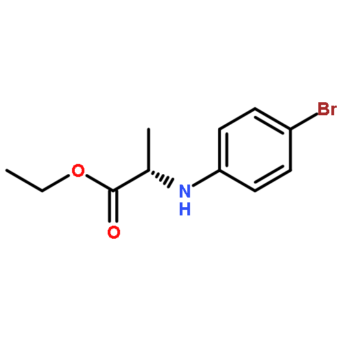 Alanine, N-(4-bromophenyl)-, ethyl ester