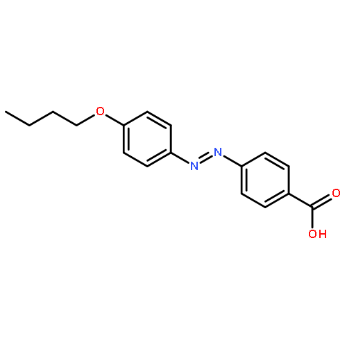 Benzoic acid, 4-[(4-butoxyphenyl)azo]-