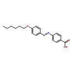 Benzoic acid, 4-[[4-(hexyloxy)phenyl]azo]-