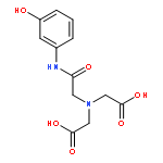 GLYCINE, N-(CARBOXYMETHYL)-N-[2-[(3-HYDROXYPHENYL)AMINO]-2-OXOETHYL]-