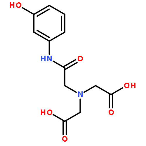 GLYCINE, N-(CARBOXYMETHYL)-N-[2-[(3-HYDROXYPHENYL)AMINO]-2-OXOETHYL]-