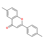 4H-1-Benzopyran-4-one, 6-methyl-2-(4-methylphenyl)-