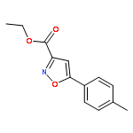 Ethyl 5-(p-tolyl)isoxazole-3-carboxylate