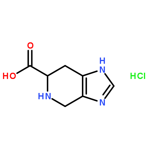 1H-Imidazo[4,5-c]pyridine-6-carboxylicacid, 4,5,6,7-tetrahydro-, monohydrochloride, (S)- (9CI)