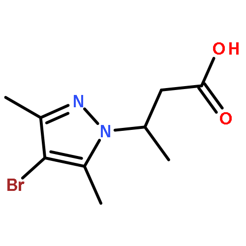 3-(4-Bromo-3,5-dimethyl-1H-pyrazol-1-yl)butanoic acid