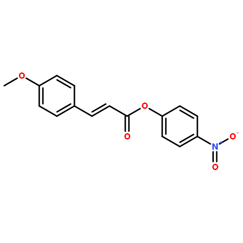 2-Propenoic acid, 3-(4-methoxyphenyl)-, 4-nitrophenyl ester, (E)-