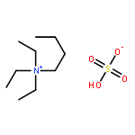 1-Butanaminium, N,N,N-triethyl-, sulfate (1:1)