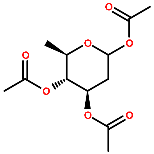 D-arabino-Hexopyranose, 2,6-dideoxy-, triacetate