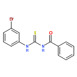 Benzamide, N-[[(3-bromophenyl)amino]thioxomethyl]-