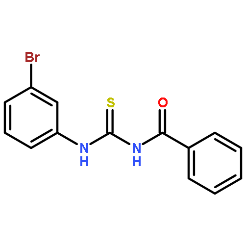 Benzamide, N-[[(3-bromophenyl)amino]thioxomethyl]-