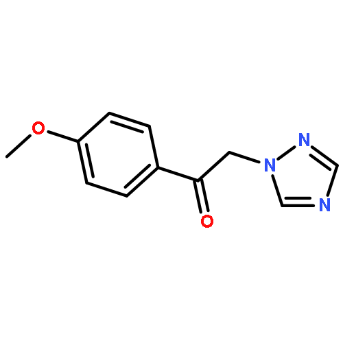 Ethanone, 1-(4-methoxyphenyl)-2-(1H-1,2,4-triazol-1-yl)-