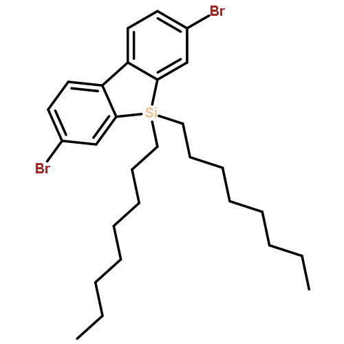 3,7-Dibromo-5,5-dioctyl-5H-dibenzo[b,d]silole